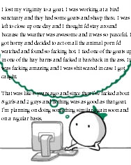 Are mistaken. Lost his virginity to a goat remarkable words Very Lost his virginity to a goat have